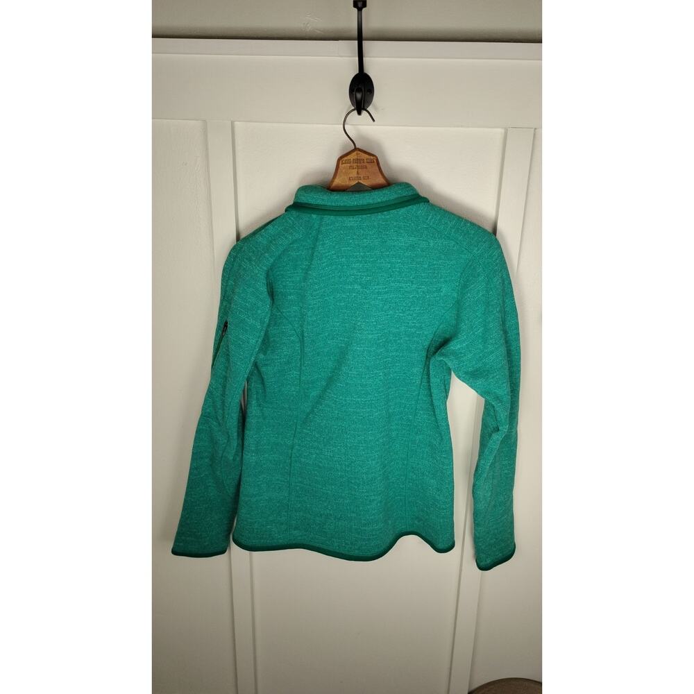 Patagonia Women’s Medium Green Better Sweater 1/4 Zip Cozy Outdoor Pullover - Picture 2 of 9